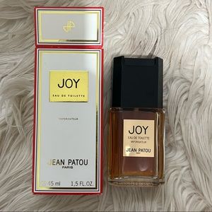 New VINTAGE Eau de Joy Jean Patou Eau de Parfum Natural Spray and perfume set